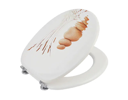 MDF印花慢关闭马桶座圈