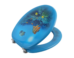 MDF深海设计带盖马桶座圈